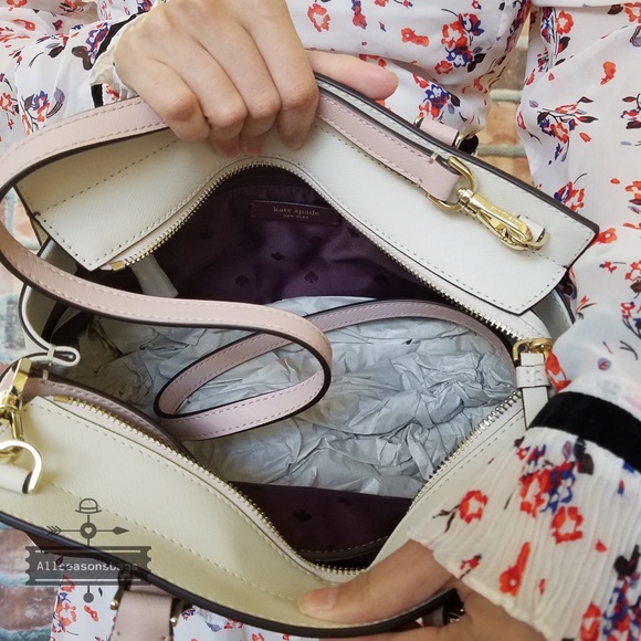 Cameron medium satchel kate spade cherrywood - Picture 3 of 8